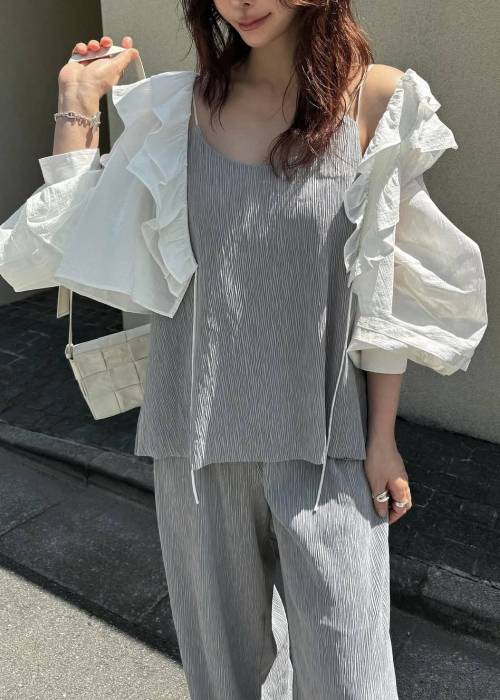 frill collar cachecoeur bolero BL