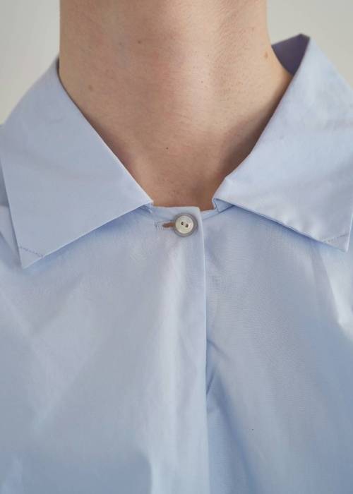 volume balloon gather no sleeve tops