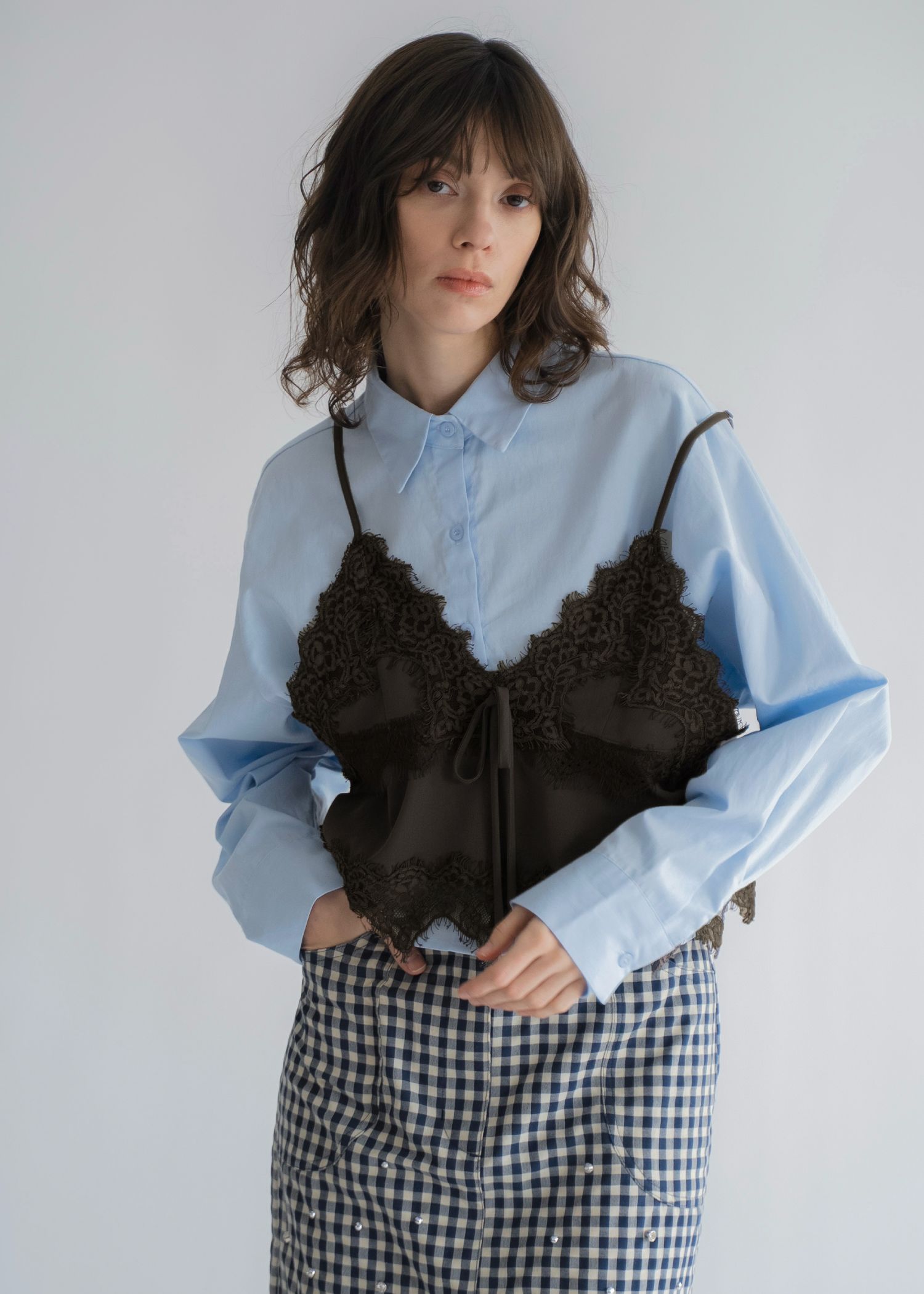 compact length cotton twill SH