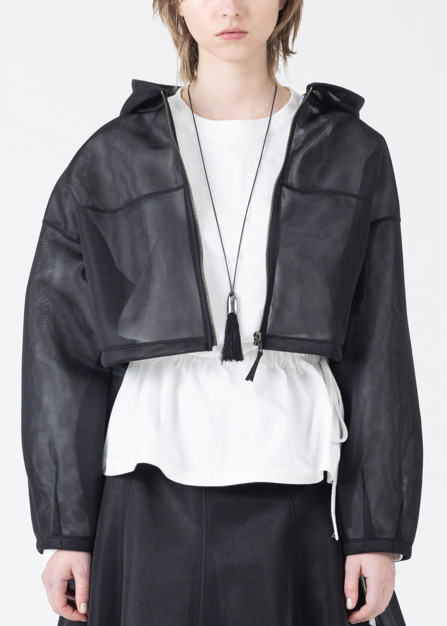 drawstring over size cut and sew tops