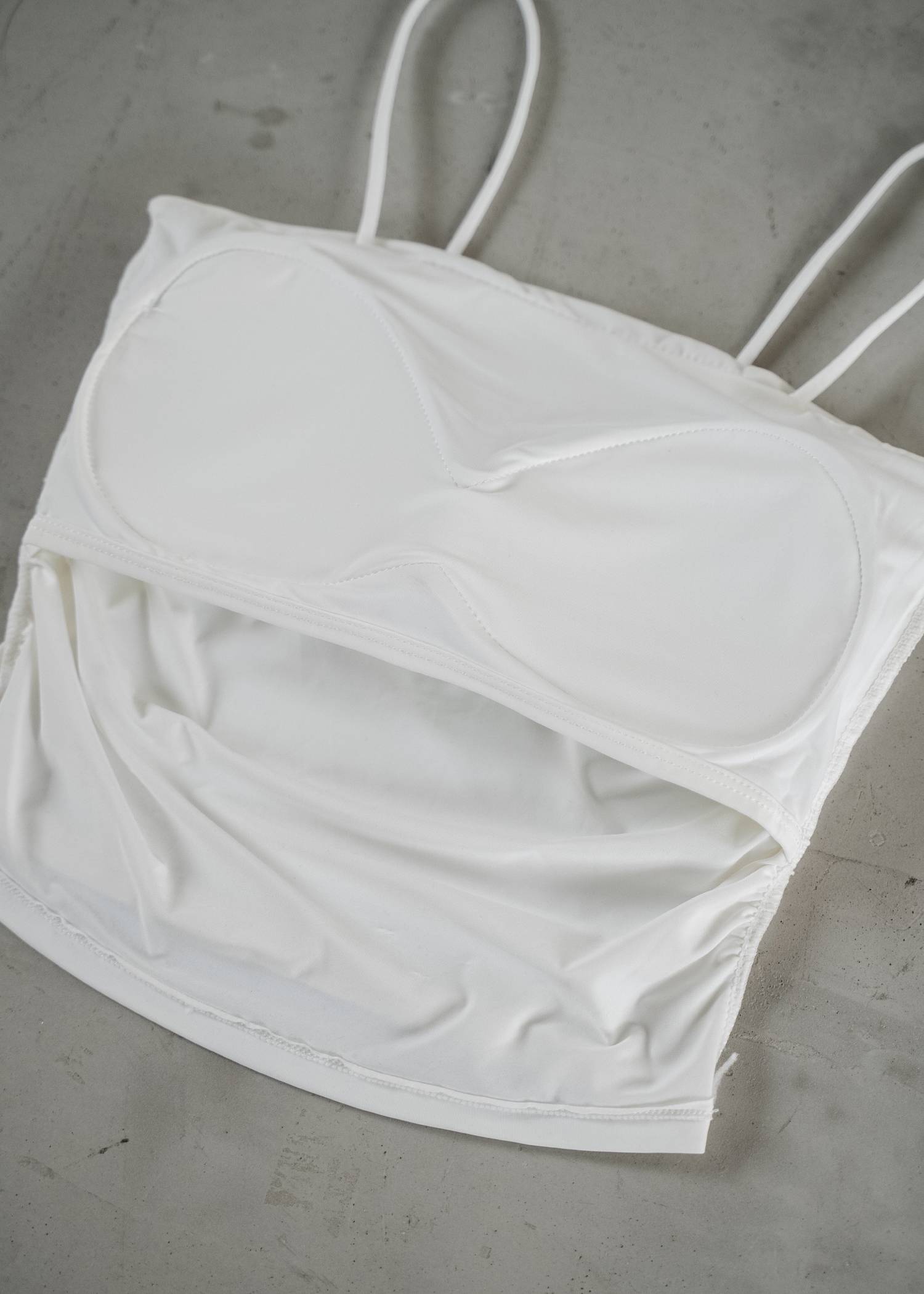 side gather cup in camisole