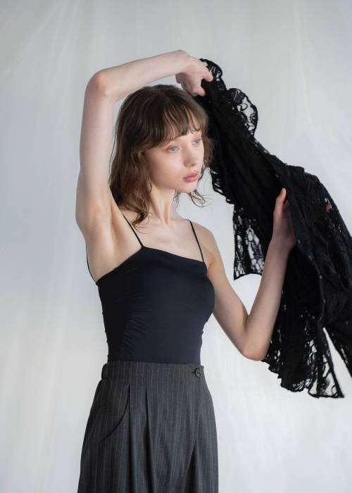 side gather cup in camisole