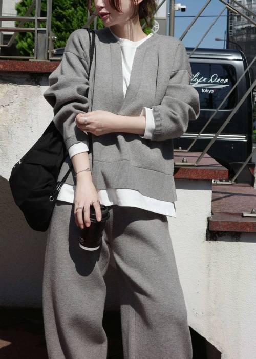 cut and sew docking skipper knit