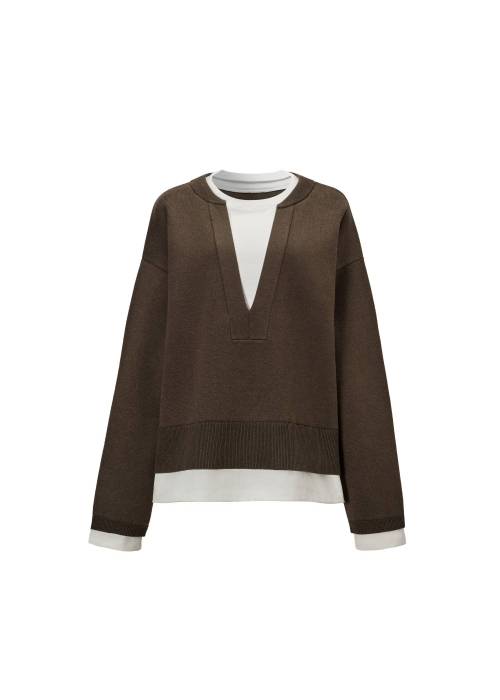 cut and sew docking skipper knit