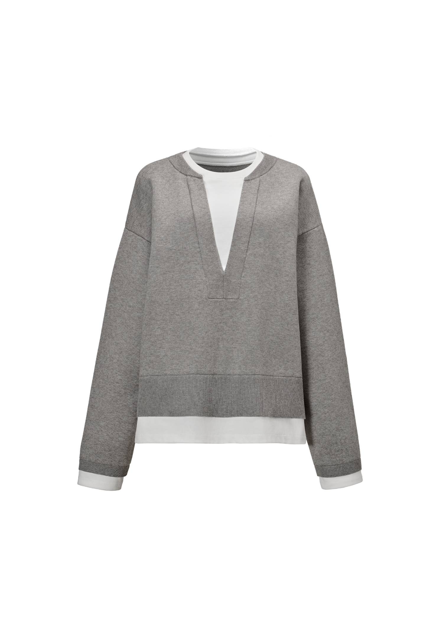 cut and sew docking skipper knit