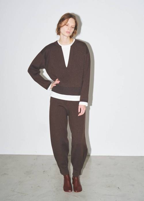 cut and sew docking skipper knit