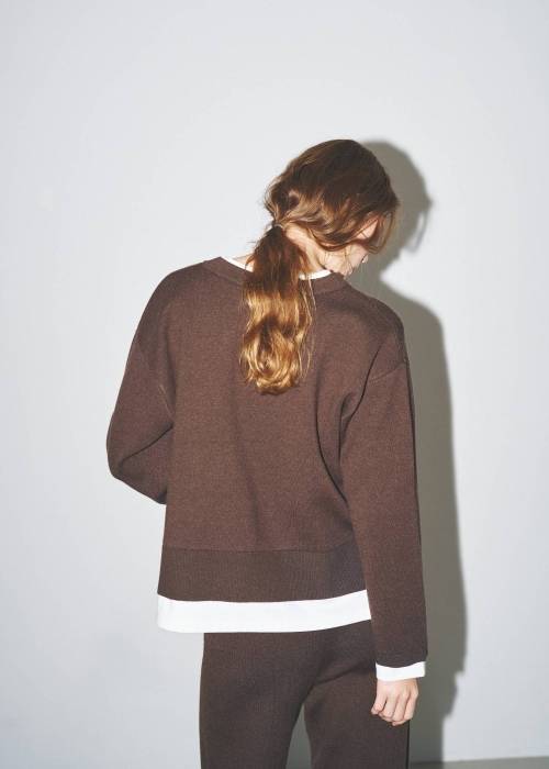cut and sew docking skipper knit