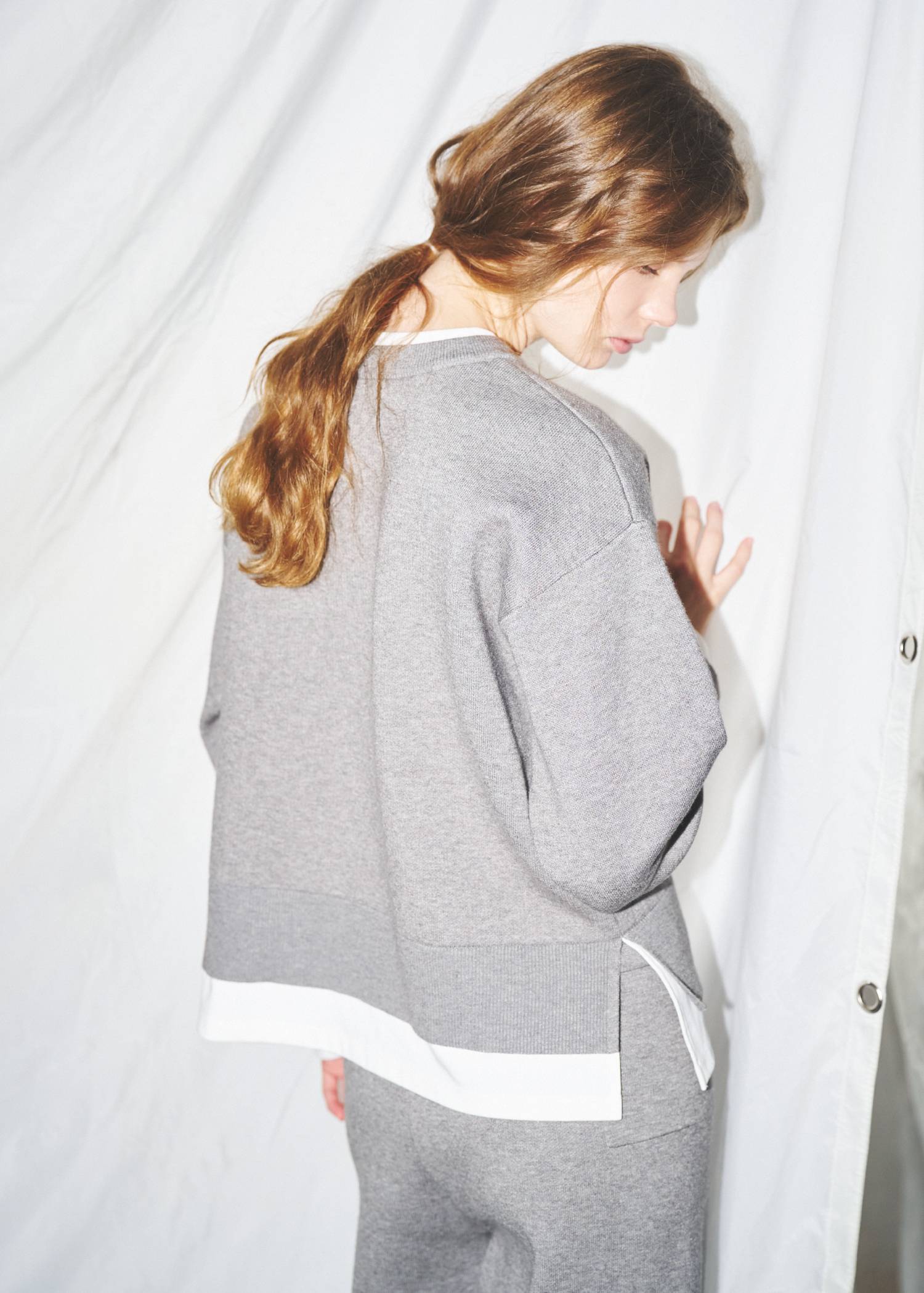 cut and sew docking skipper knit