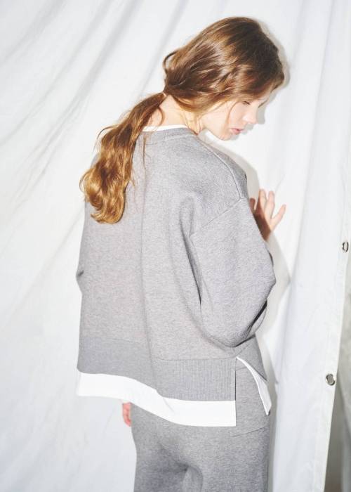 cut and sew docking skipper knit