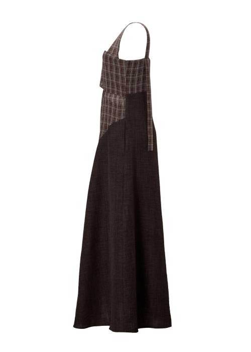 asymmetry panel waist cutout OP
