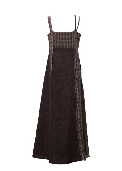 asymmetry panel waist cutout OP