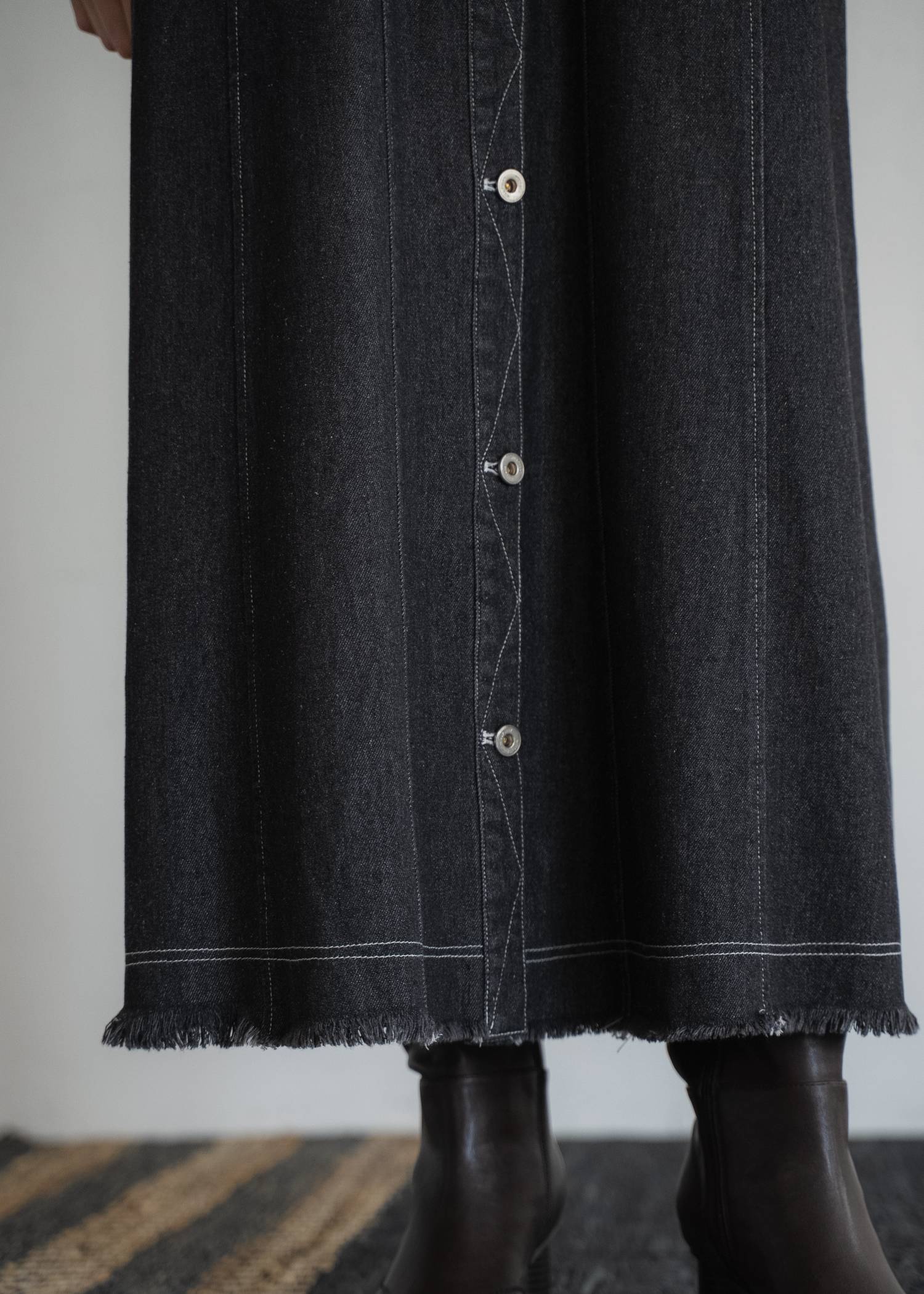 waist ribbon raglan volume sleeve OP
