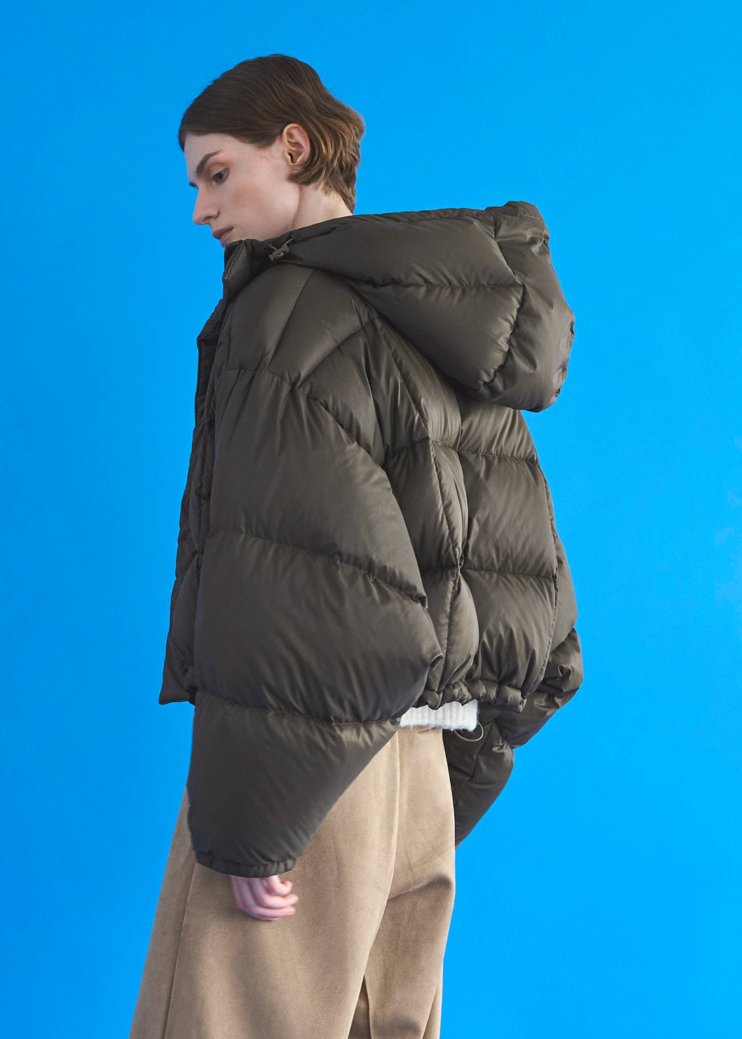 【TAION × WILLFULLY】momo puff flier down coat