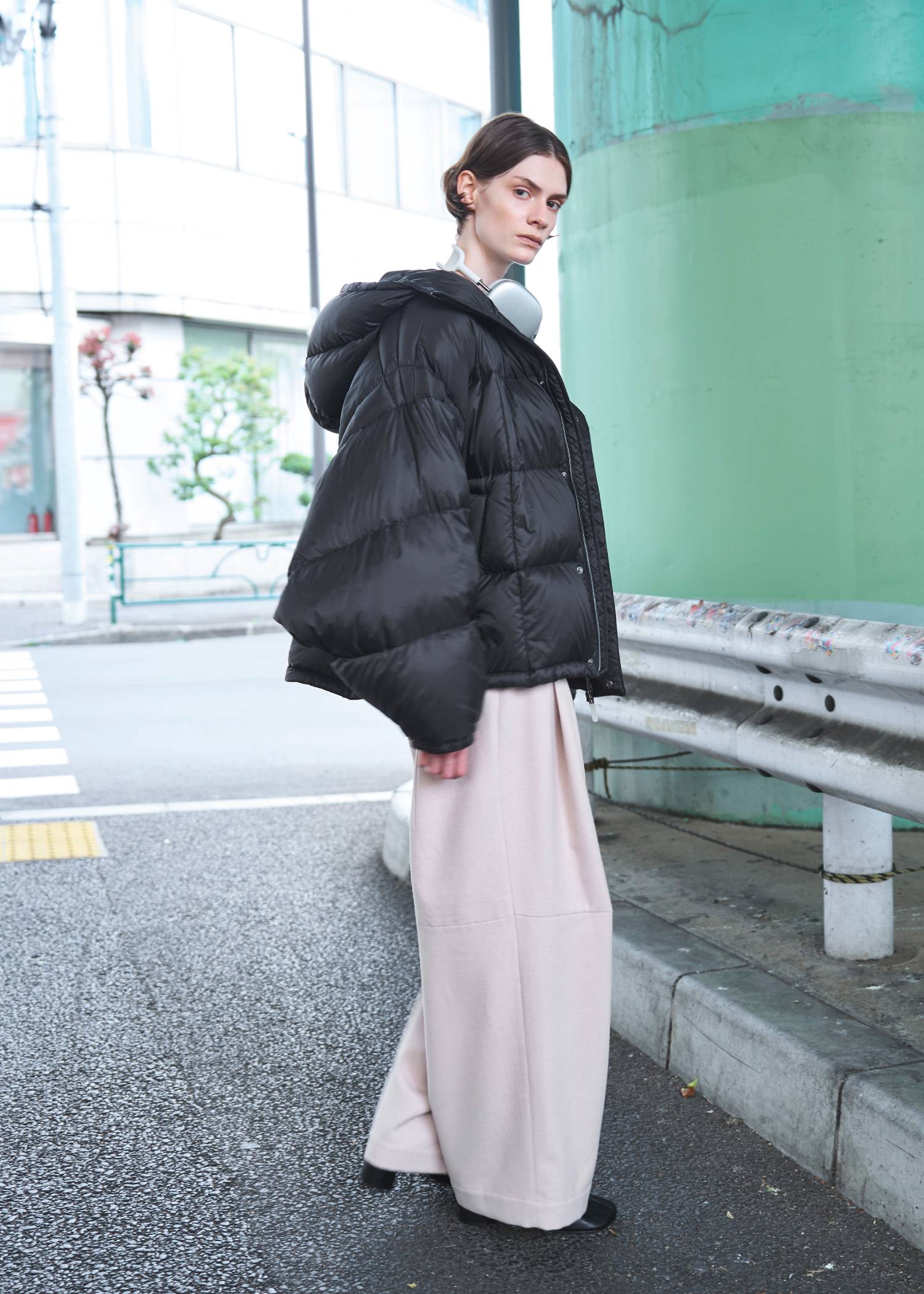 【TAION × WILLFULLY】momo puff flier down coat