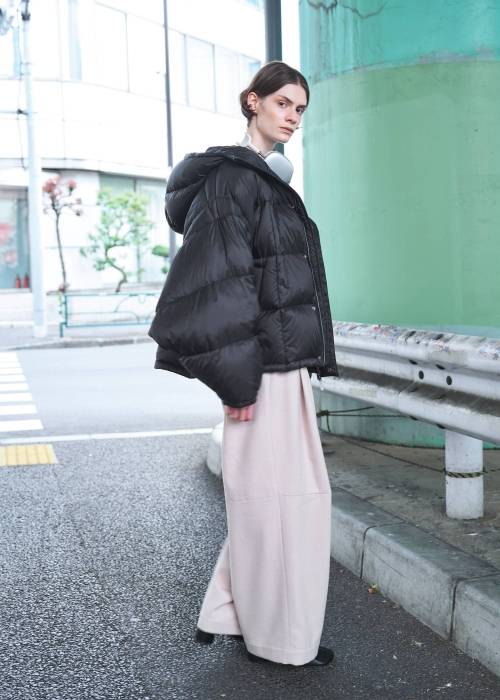 【TAION × WILLFULLY】momo puff flier down coat