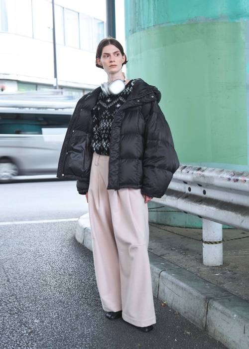 【TAION × WILLFULLY】momo puff flier down coat