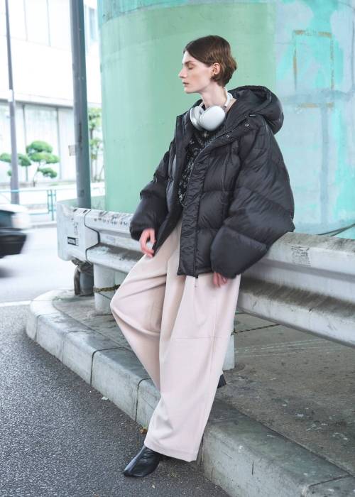 【TAION × WILLFULLY】momo puff flier down coat