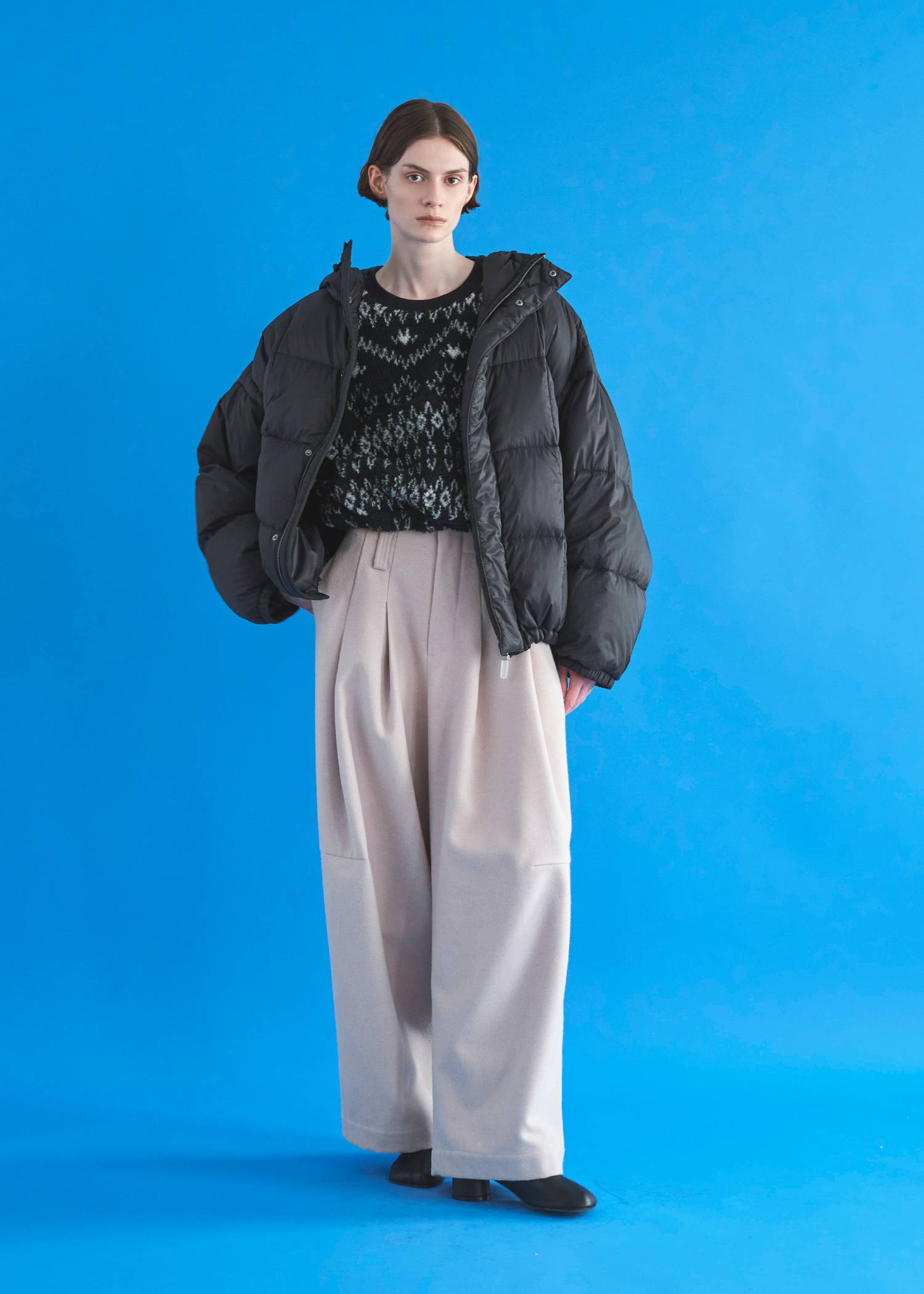 【TAION × WILLFULLY】momo puff flier down coat