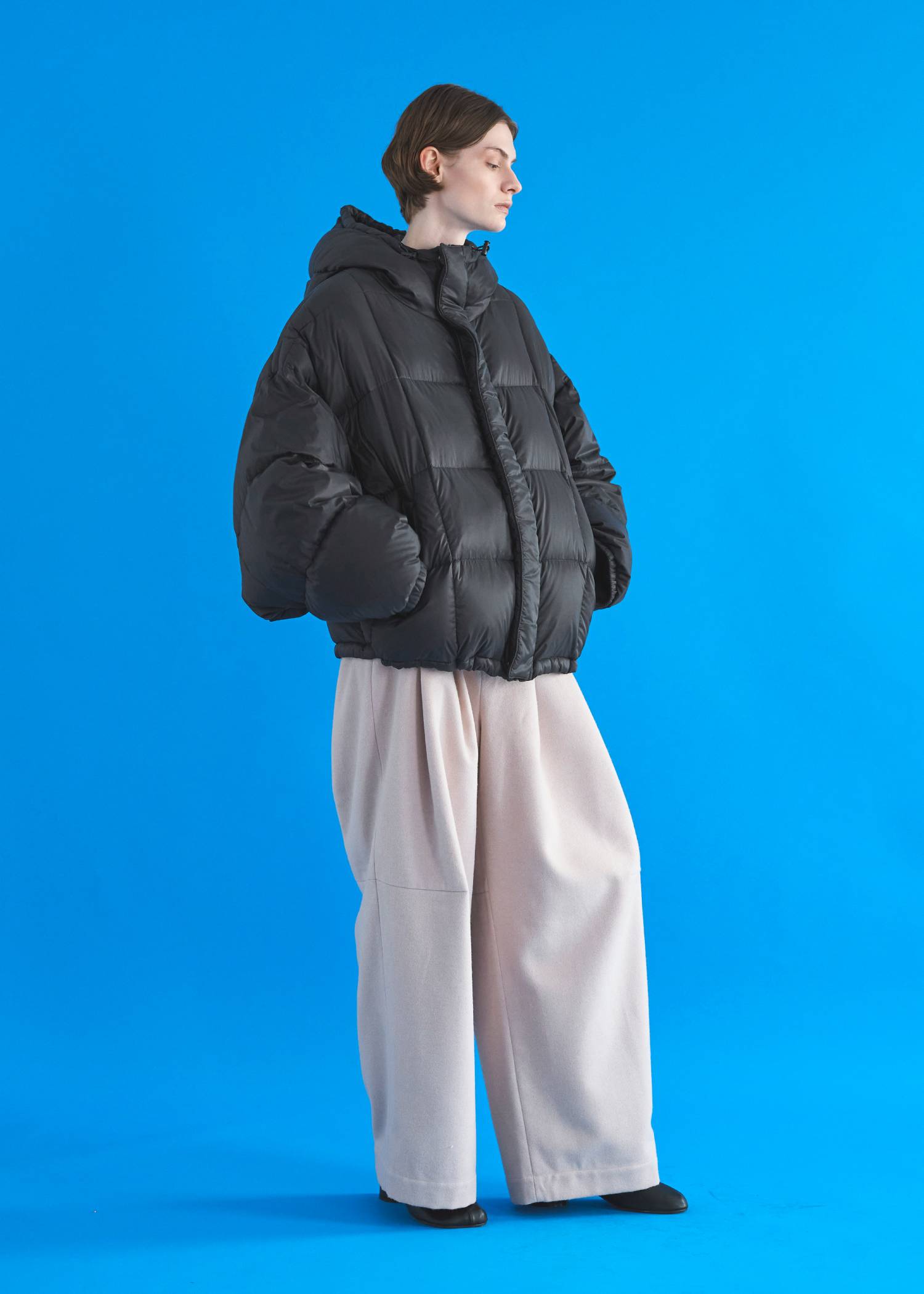 【TAION × WILLFULLY】momo puff flier down coat