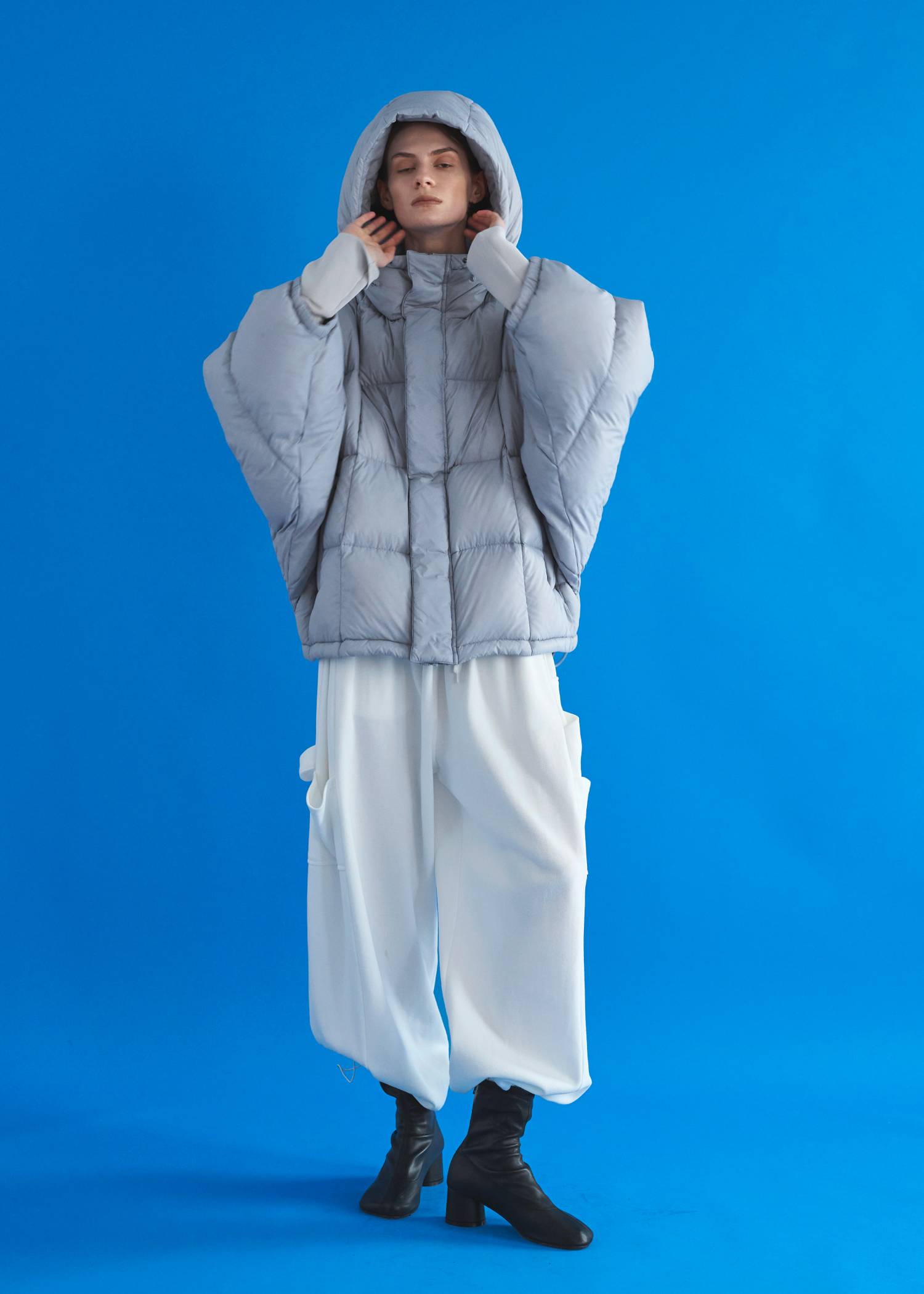 【TAION × WILLFULLY】momo puff flier down coat