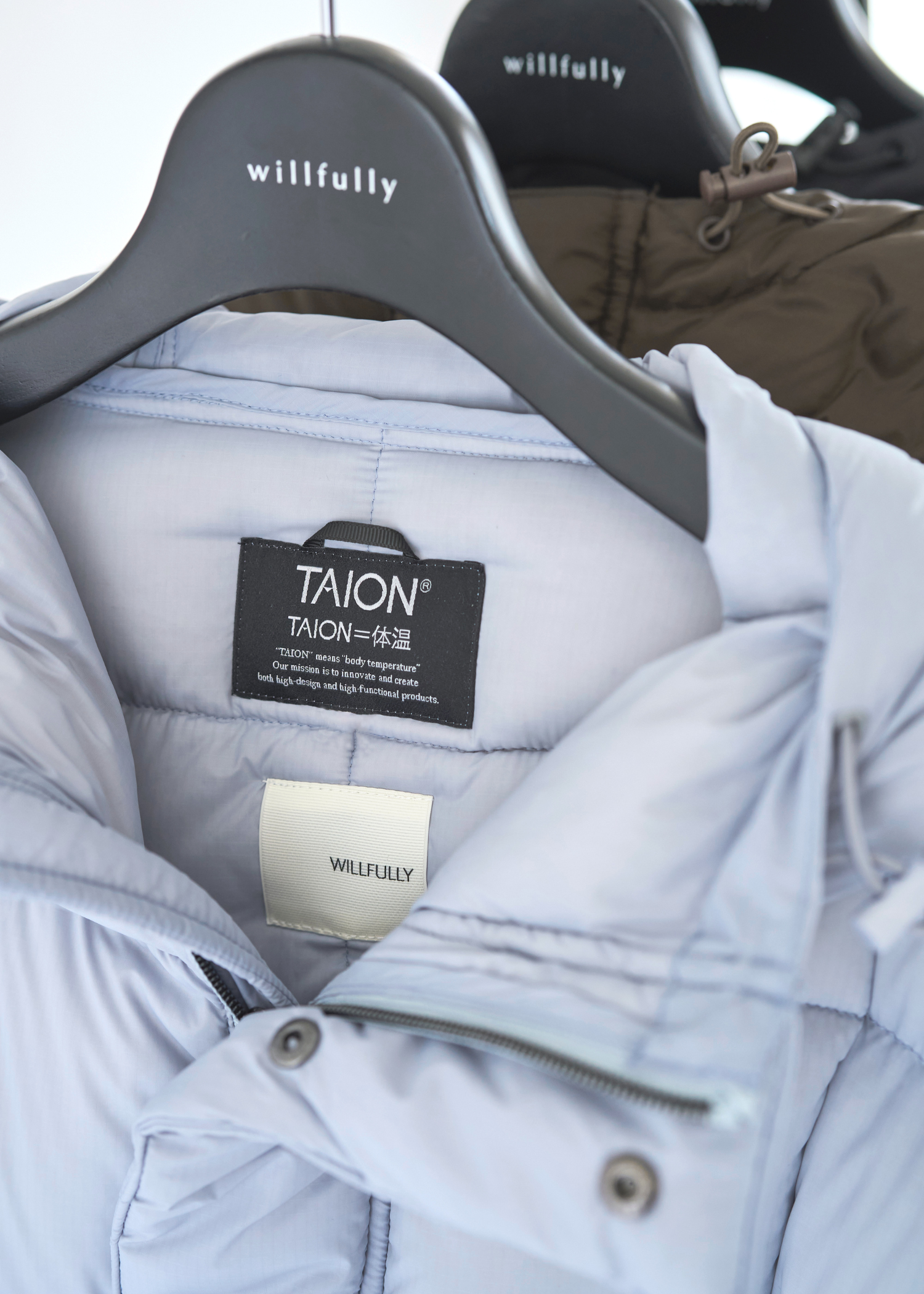 【TAION × WILLFULLY】momo puff flier down coat