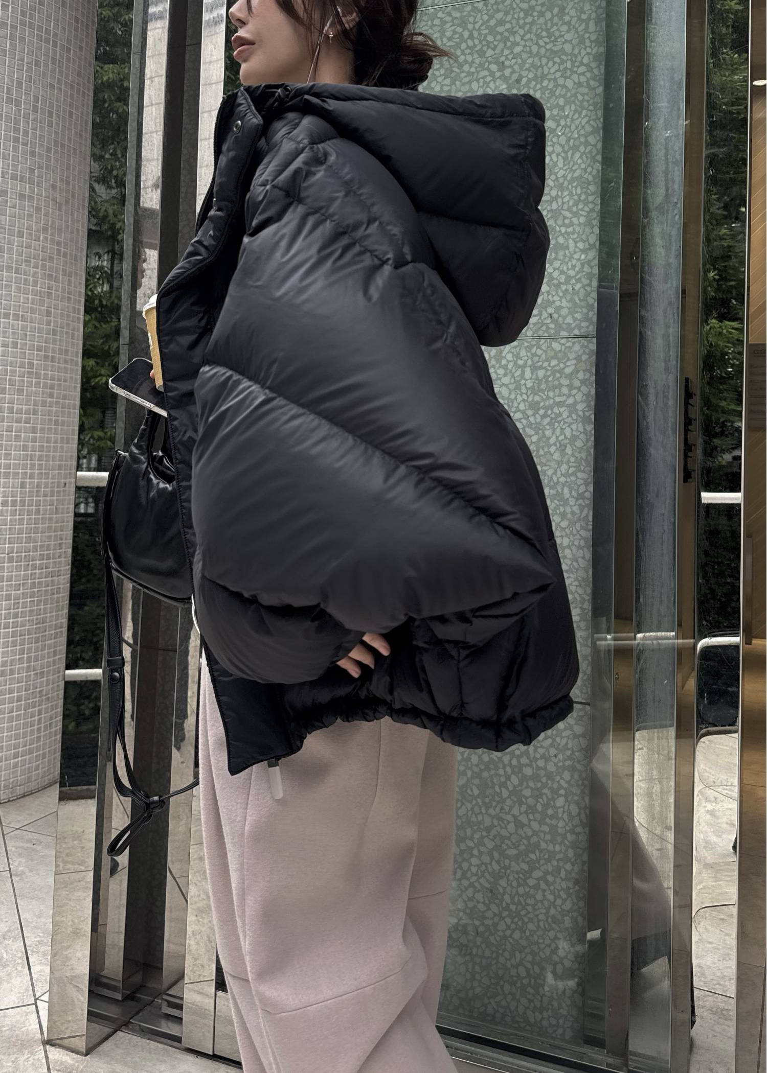 【TAION × WILLFULLY】momo puff flier down coat
