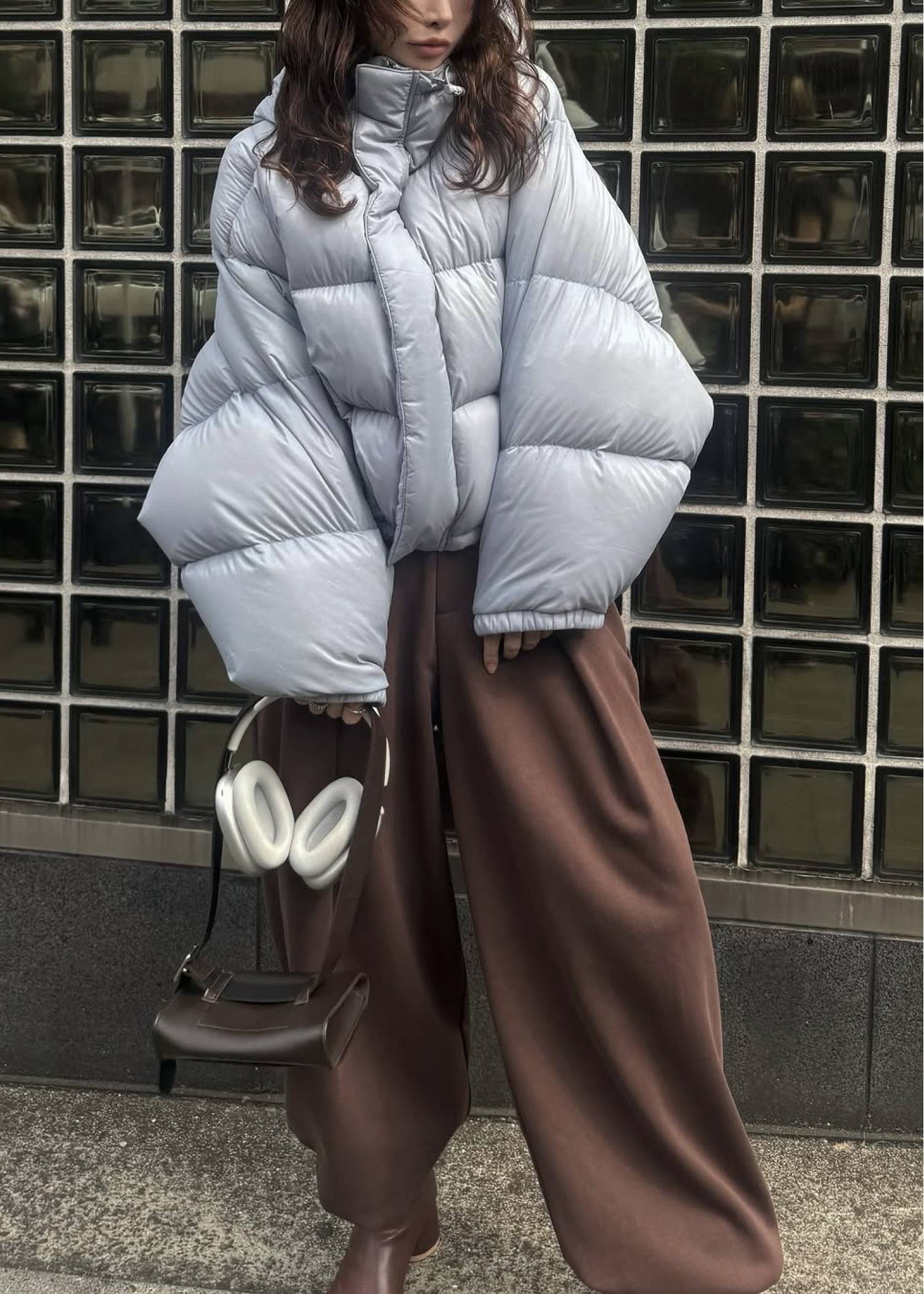 【TAION × WILLFULLY】momo puff flier down coat