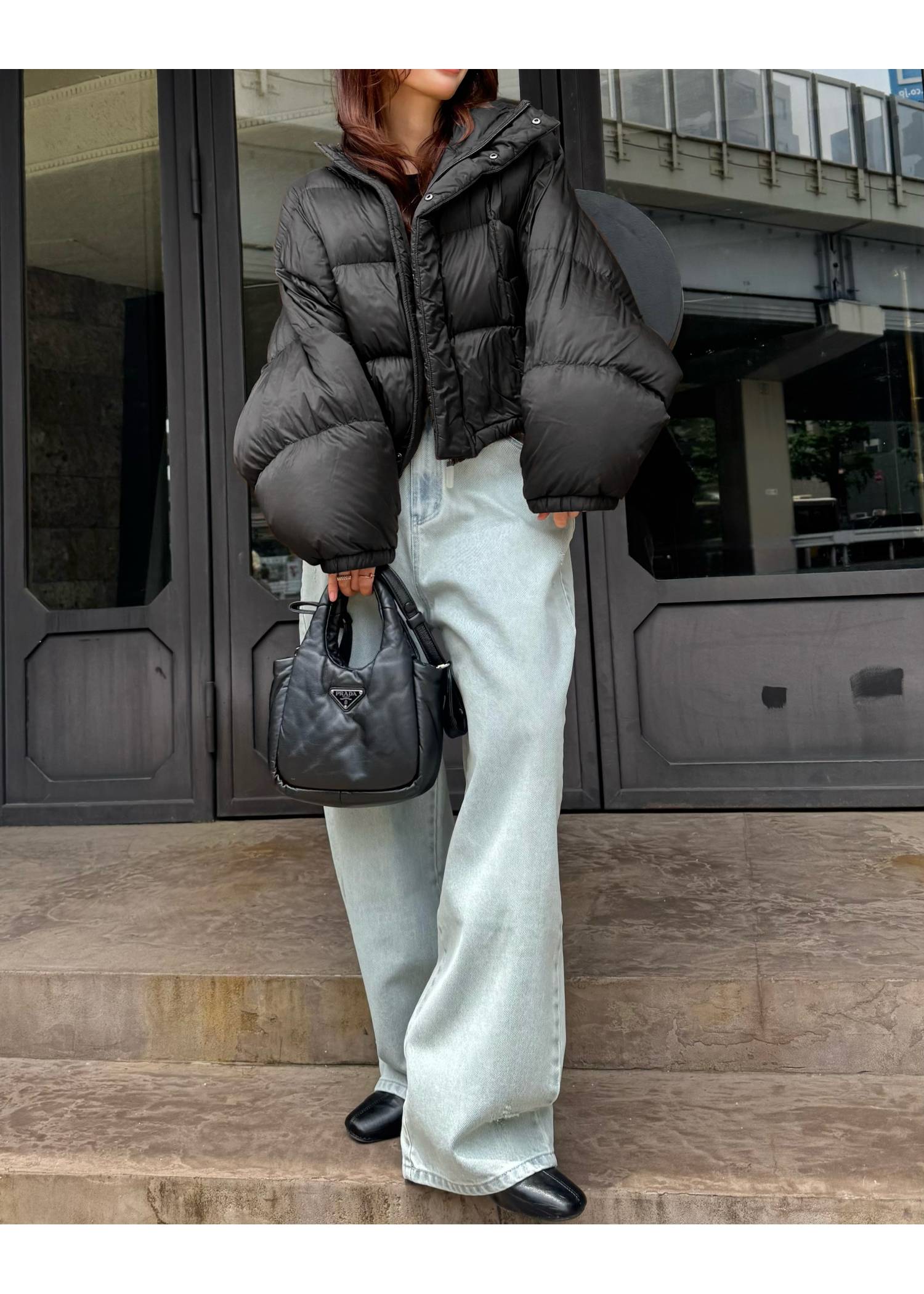 【TAION × WILLFULLY】momo puff flier down coat