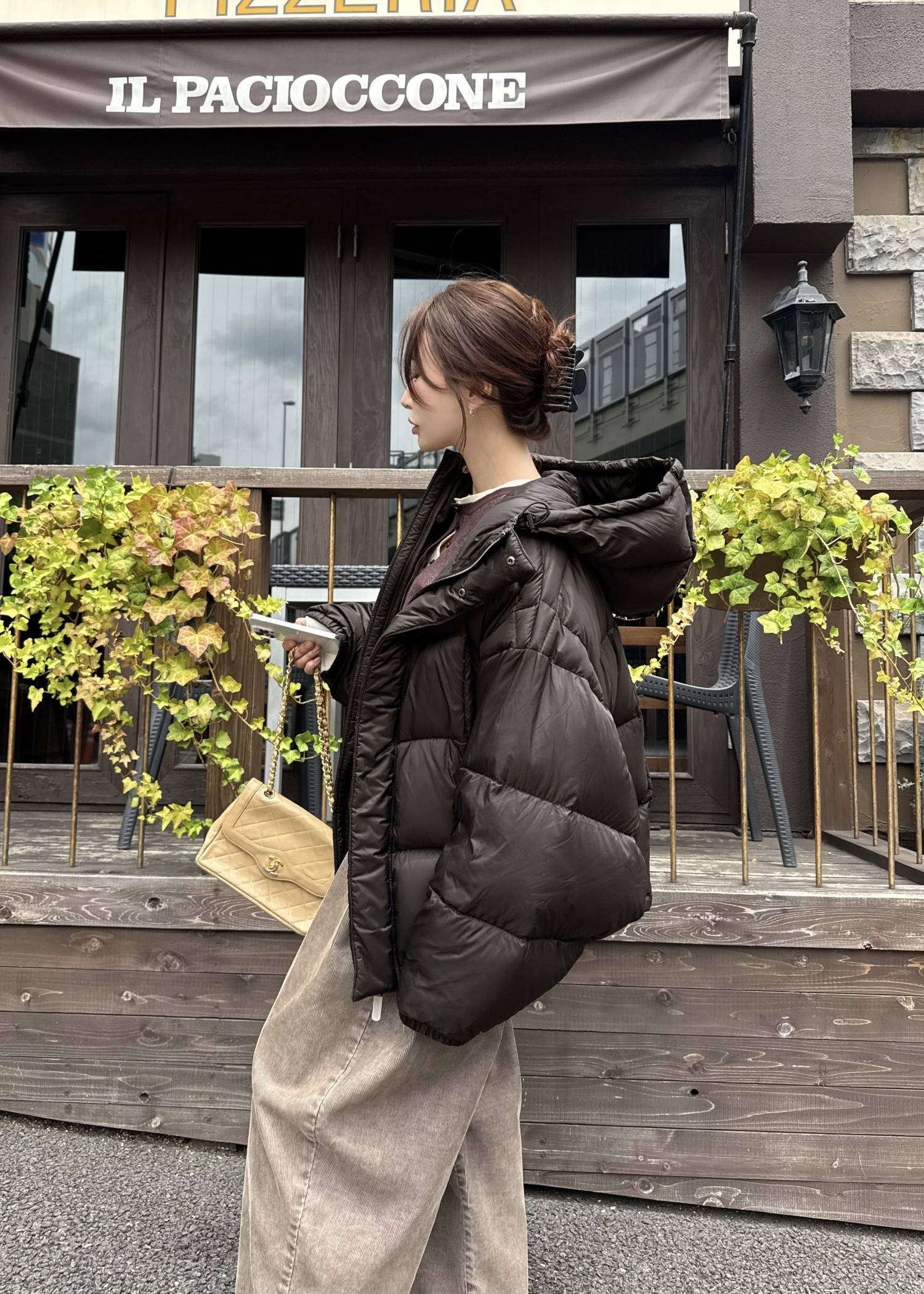 【TAION × WILLFULLY】momo puff flier down coat
