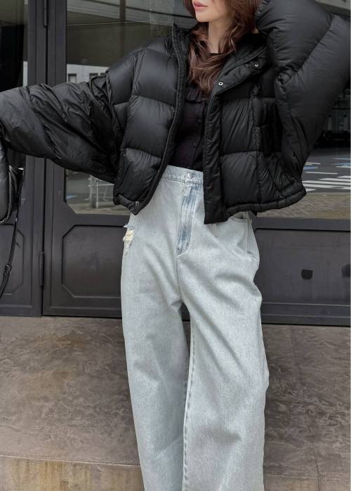 【TAION × WILLFULLY】momo puff flier down coat
