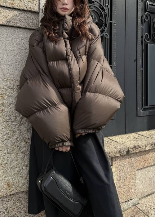 【TAION × WILLFULLY】momo puff flier down coat
