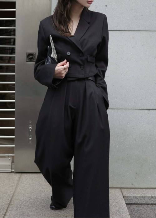 herringbone comfort tuck slacks PT