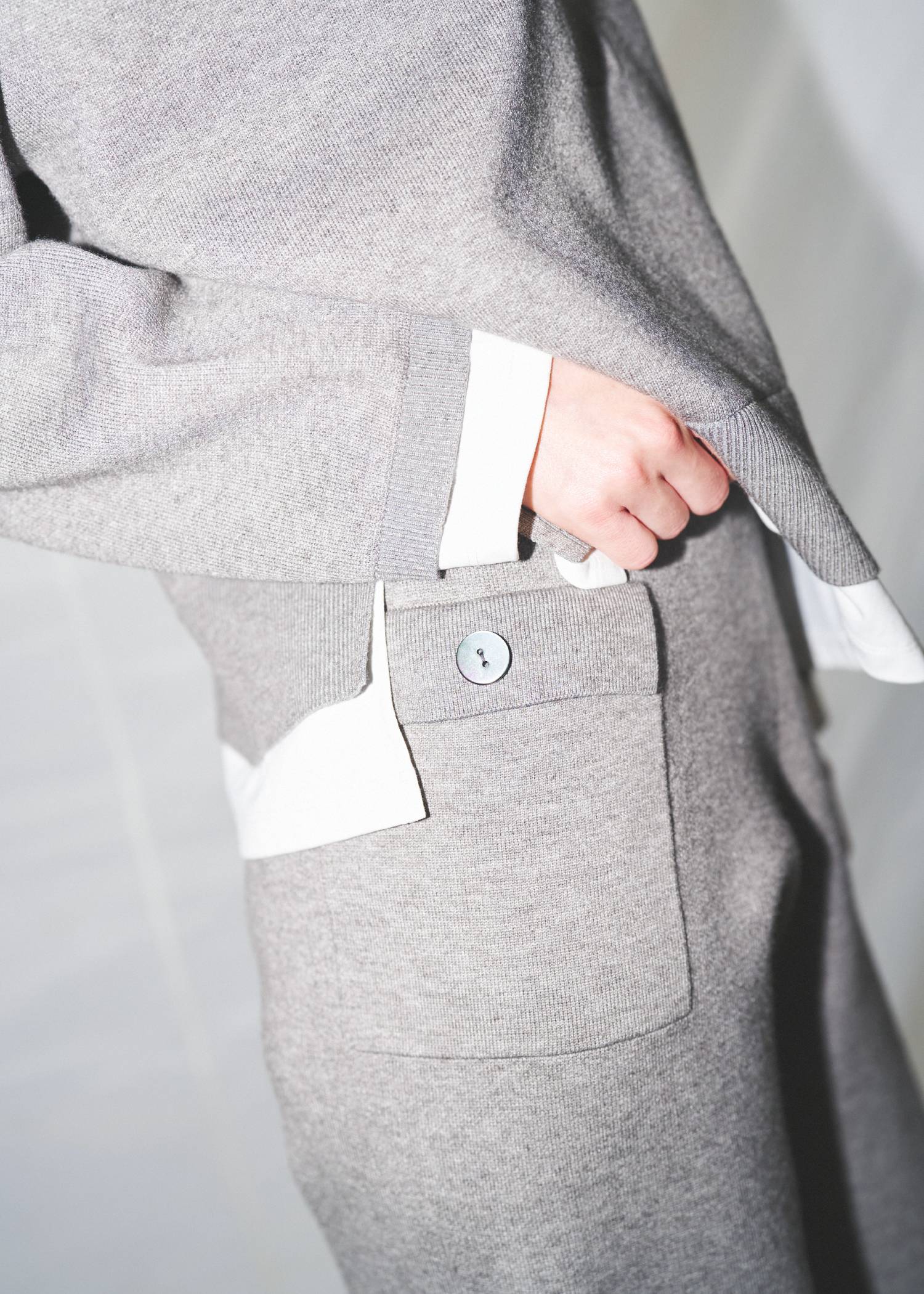 button cuffs convert hem jogger knit PT
