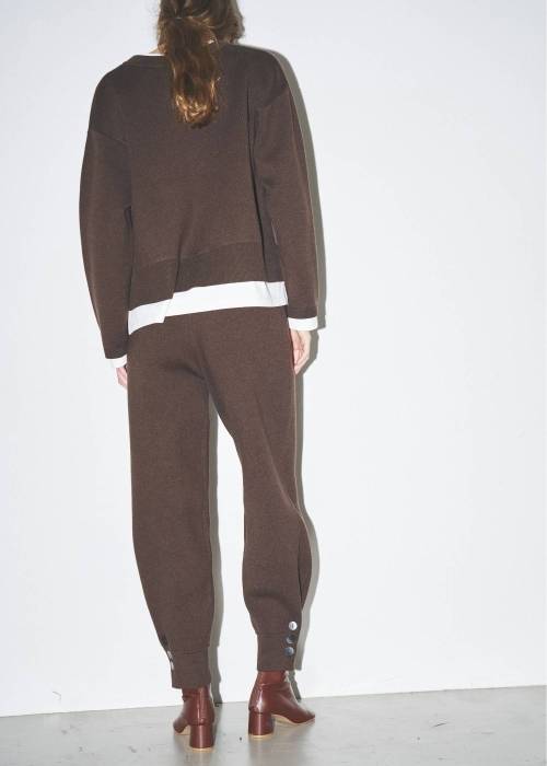 button cuffs convert hem jogger knit PT