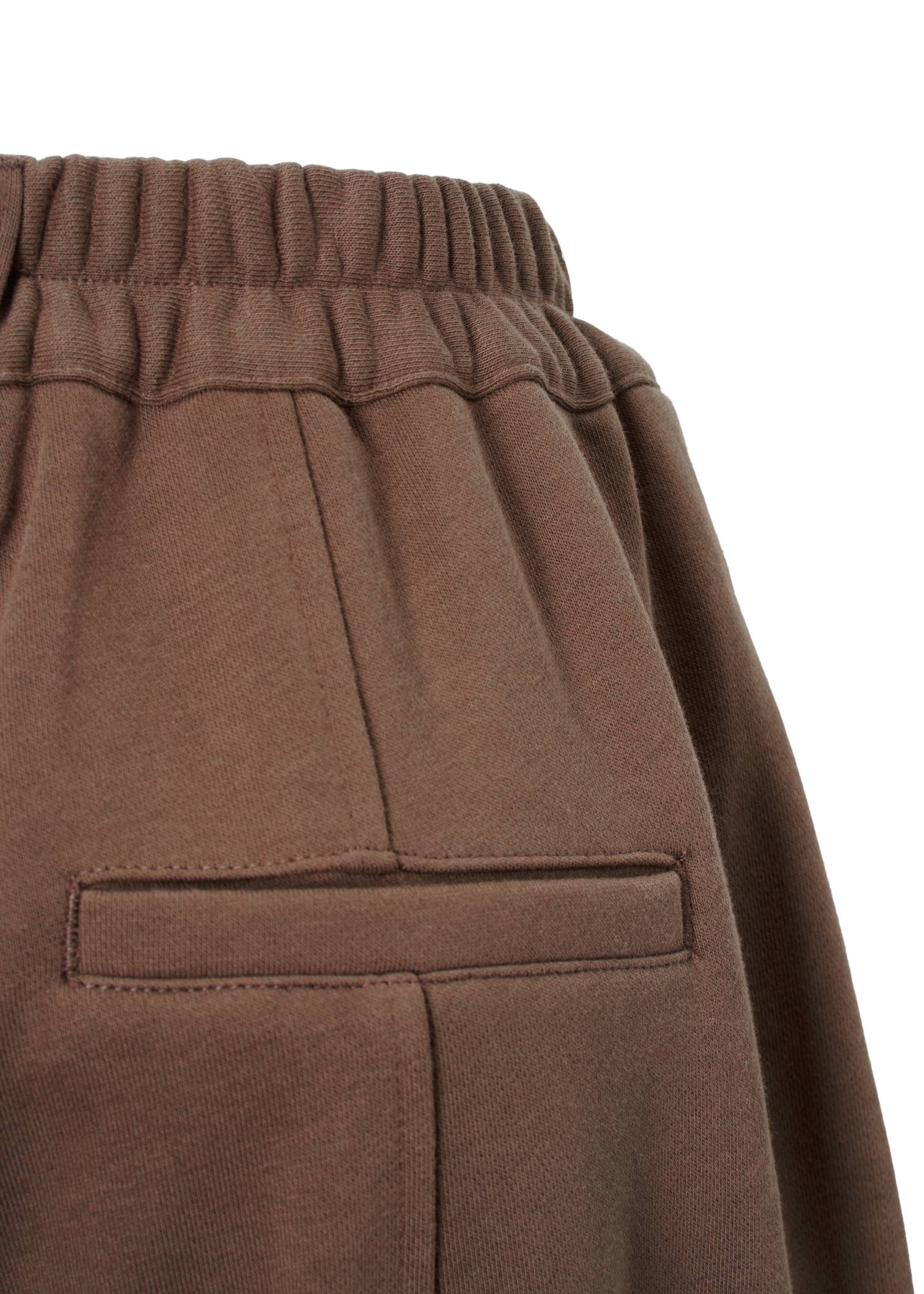 deep tuck drawstring hem sweat PT