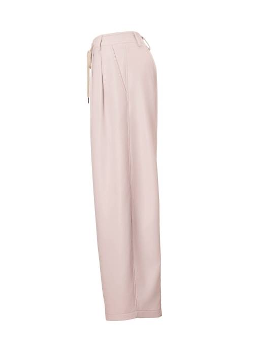 soft synthetic leather relaxed tuck PT