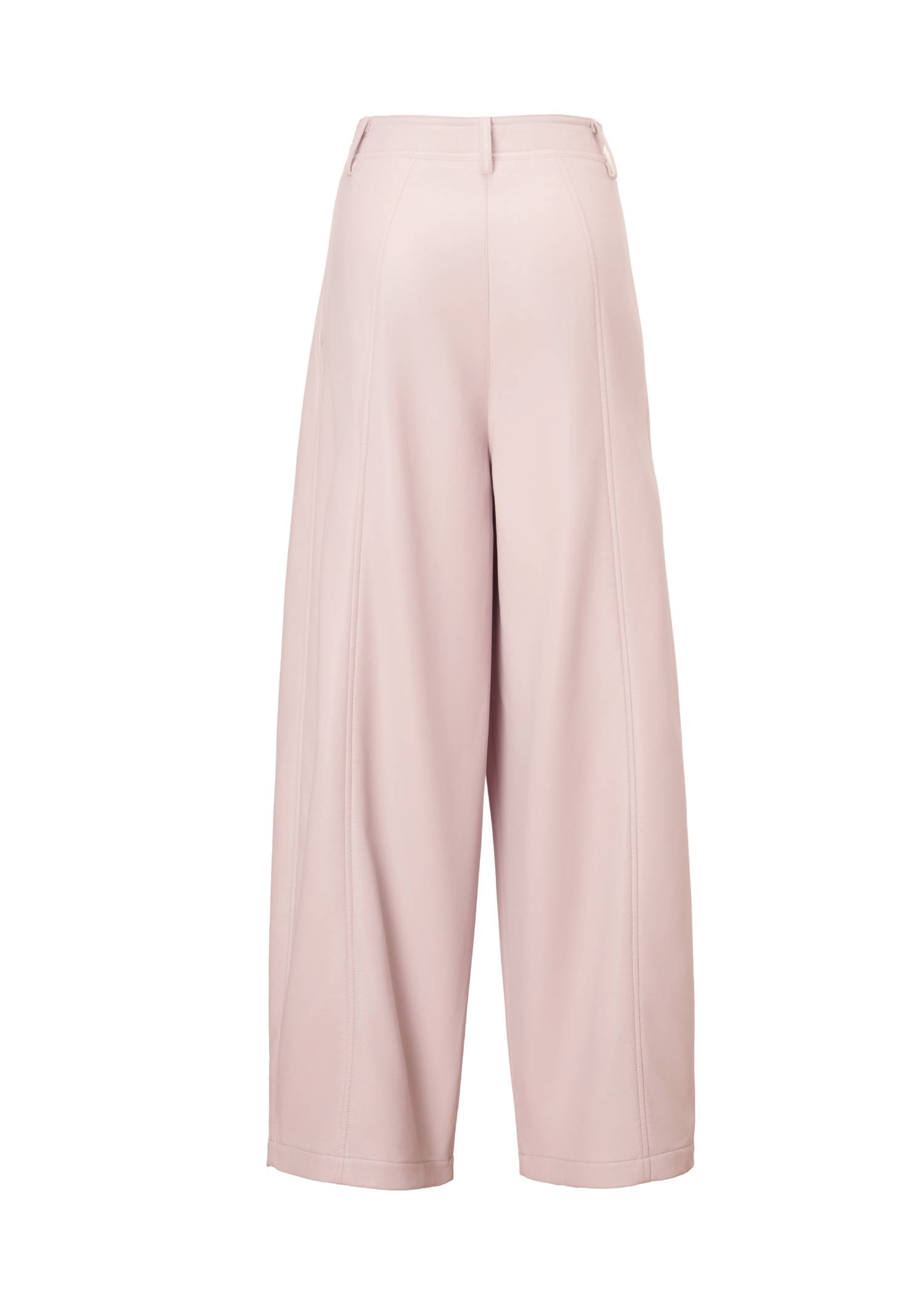 soft synthetic leather relaxed tuck PT