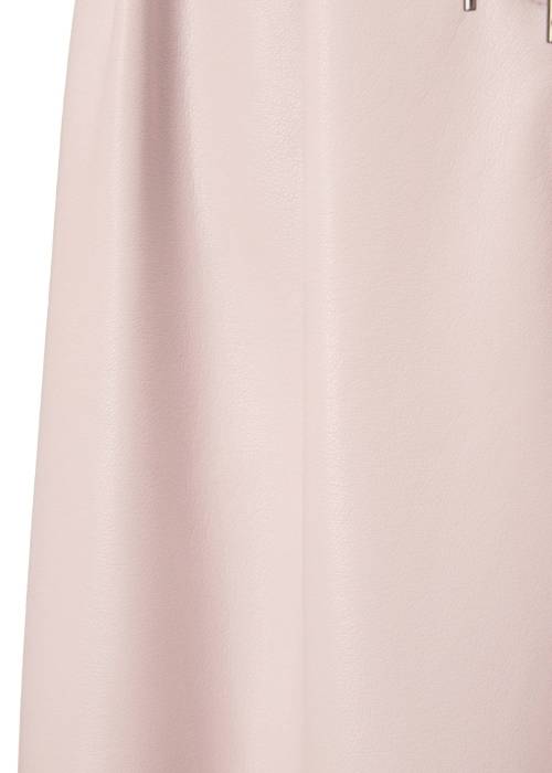 soft synthetic leather relaxed tuck PT