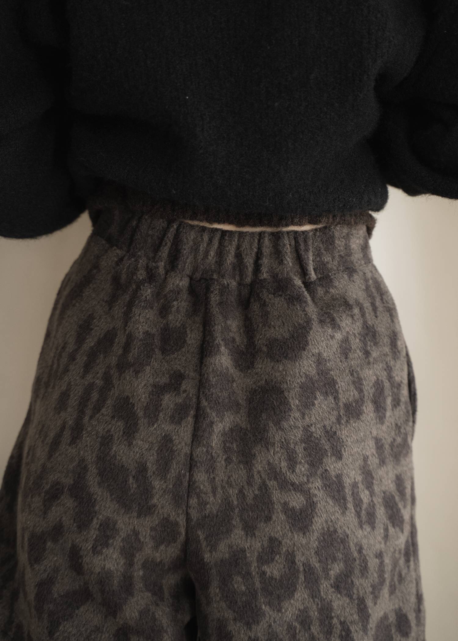 leopard brushed S/PT