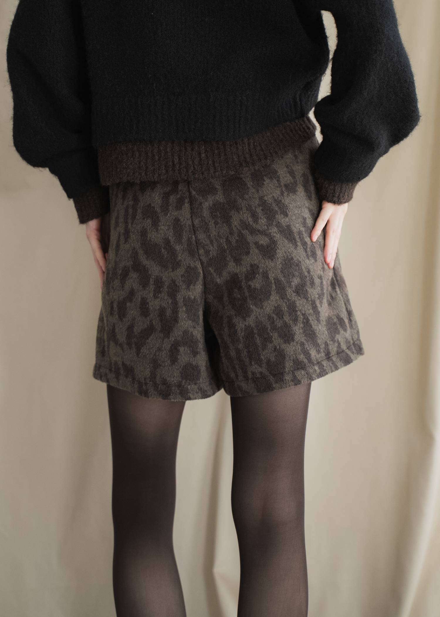 leopard brushed S/PT