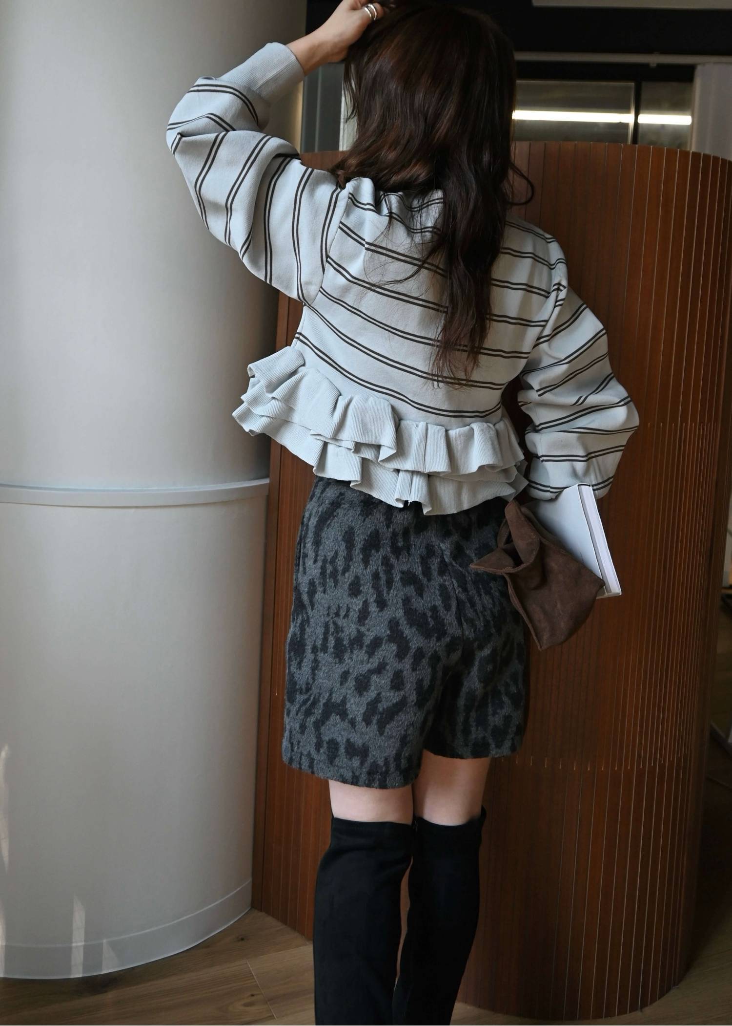 leopard brushed S/PT