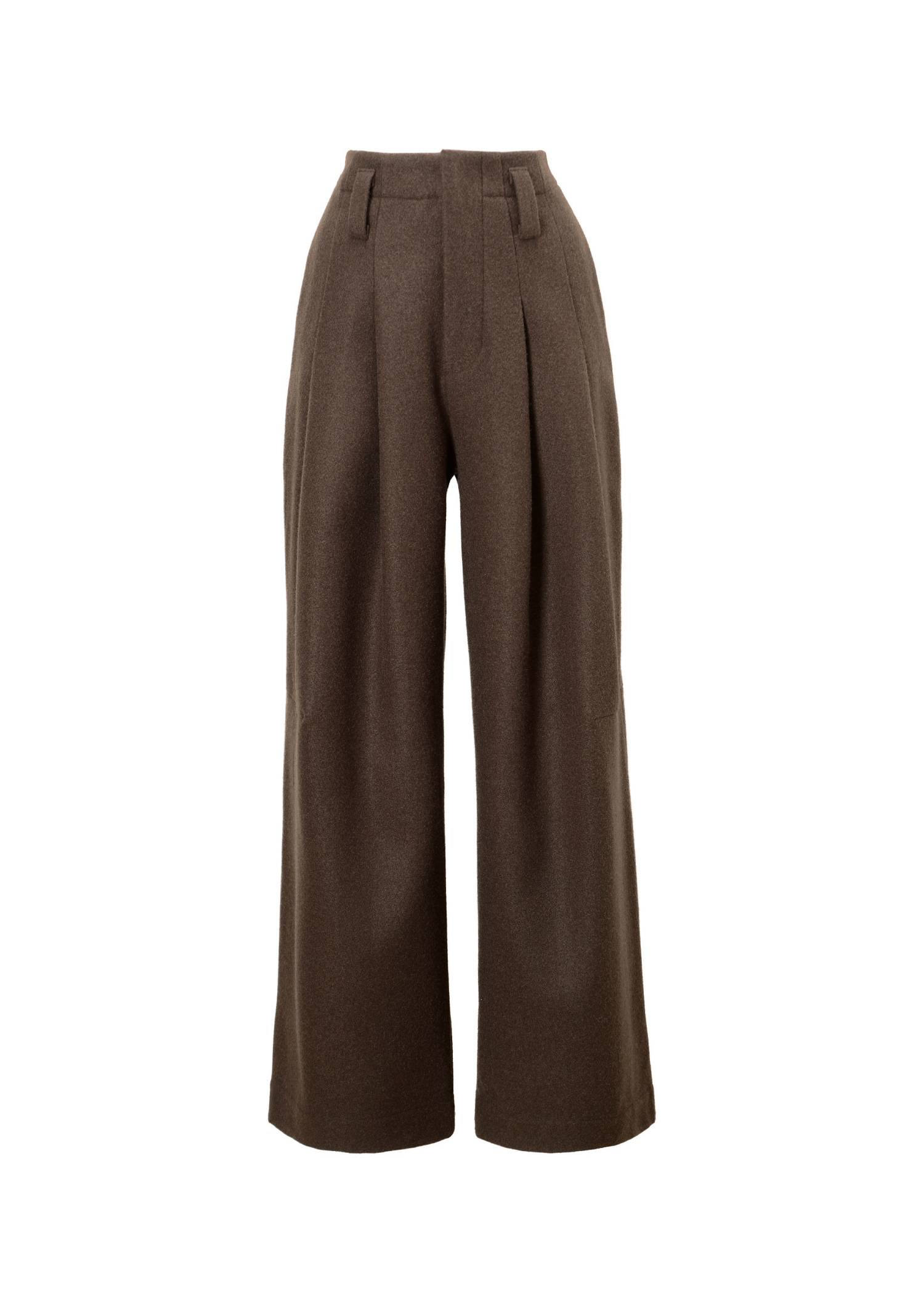 wool touch tuck wide PT