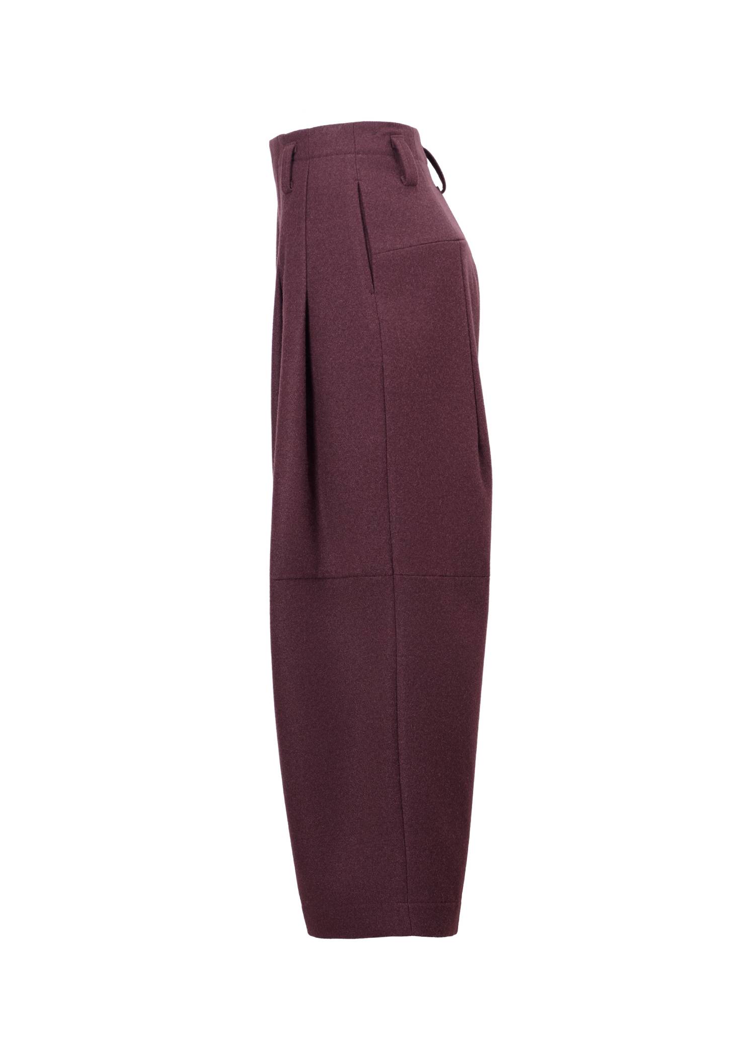 wool touch tuck wide PT