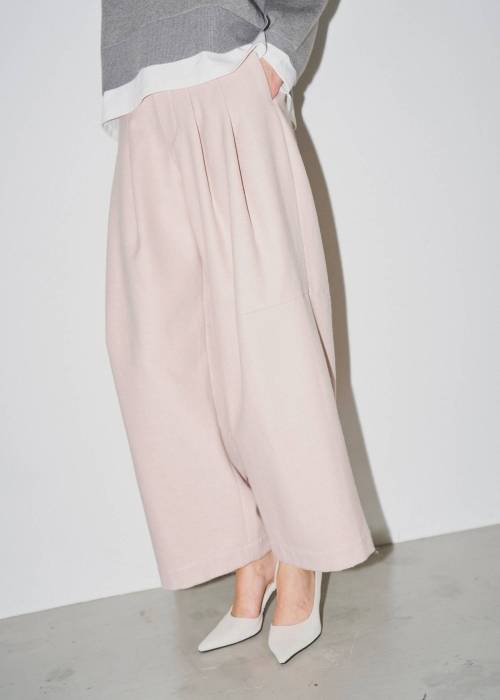 wool touch tuck wide PT