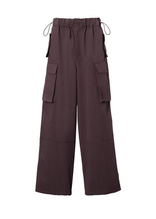 waist drawstring cargo pocket PT