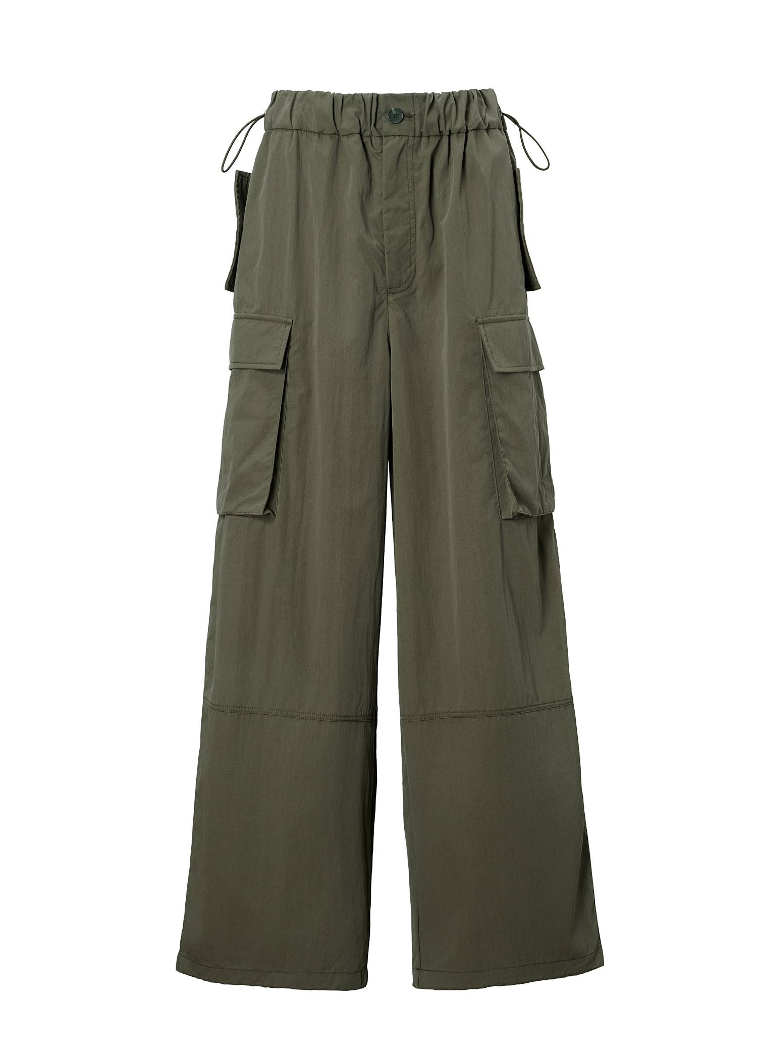 waist drawstring cargo pocket PT