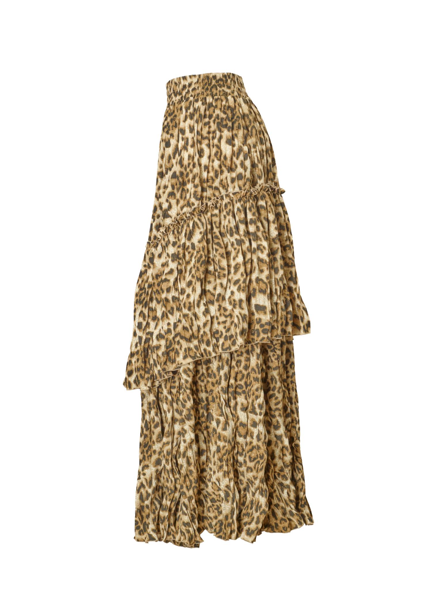 random tiered crinkle maxi SK