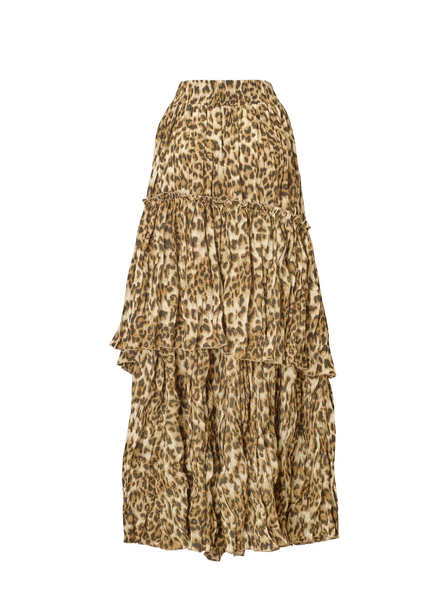 random tiered crinkle maxi SK