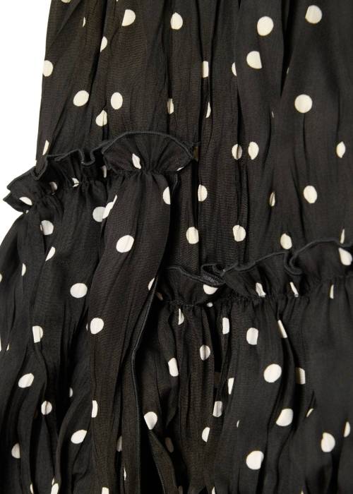 random tiered crinkle maxi SK
