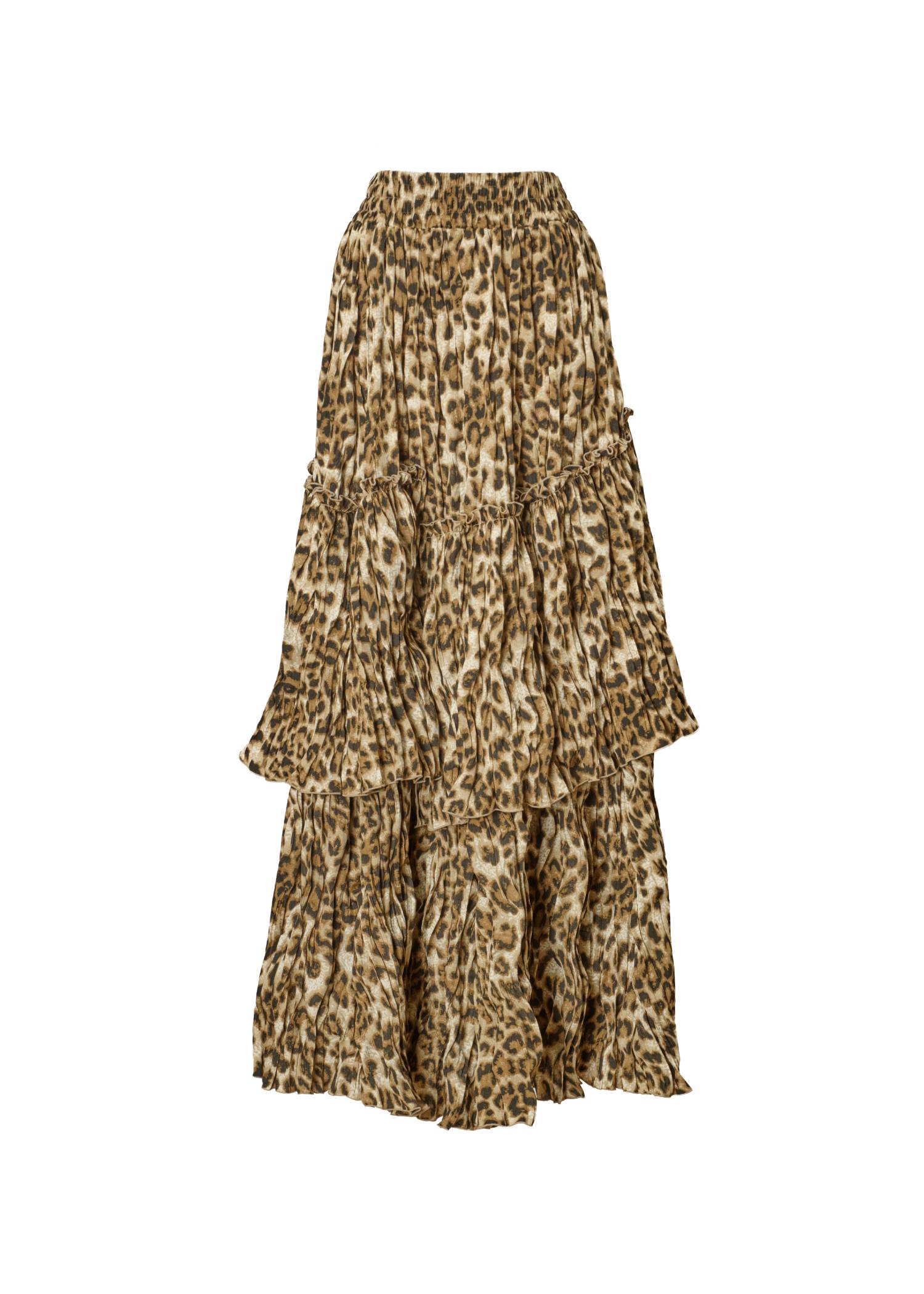 random tiered crinkle maxi SK